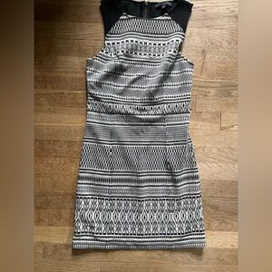 Sanctuary Monochrome Geometric Dress